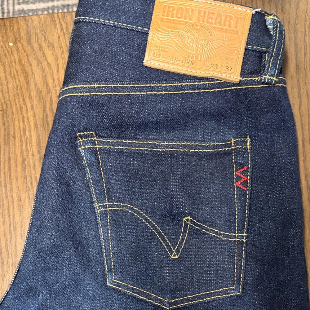 Iron Heart 666 uhr w33 inseam 32